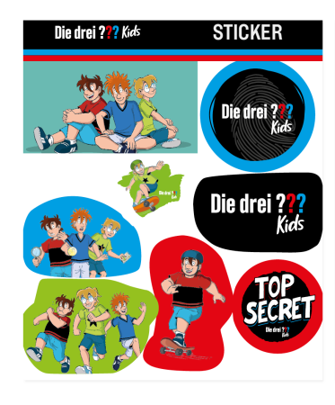 Die drei ??? Kids Sticker
